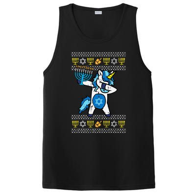 Jewish Unicorn Jewnicorn Hanukkah Chanukah  PosiCharge Competitor Tank