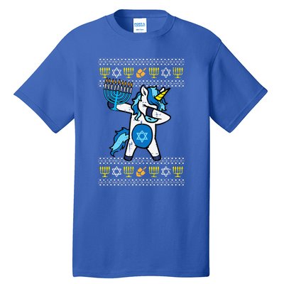 Jewish Unicorn Jewnicorn Hanukkah Chanukah  Tall T-Shirt