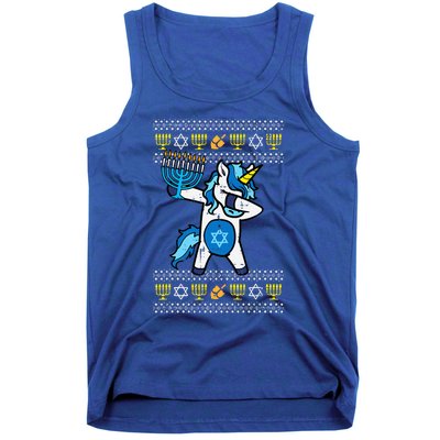 Jewish Unicorn Jewnicorn Hanukkah Chanukah  Tank Top