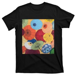 Japanese Umbrellas T-Shirt