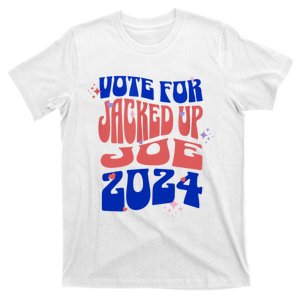 Jacked Up Joe 2024 Vote Biden President Political T-Shirt