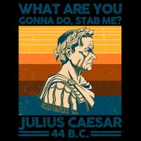 Julius Caesar What Are You Gonna Do Stab Me? Mug