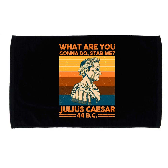 Julius Caesar What Are You Gonna Do Stab Me? Microfiber Hand Towel