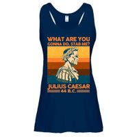 Julius Caesar What Are You Gonna Do Stab Me? Ladies Essential Flowy Tank