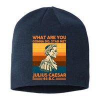 Julius Caesar What Are You Gonna Do Stab Me? Sustainable Beanie