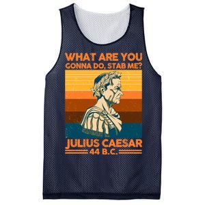 Julius Caesar What Are You Gonna Do Stab Me? Mesh Reversible Basketball Jersey Tank