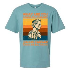 Julius Caesar What Are You Gonna Do Stab Me? Sueded Cloud Jersey T-Shirt