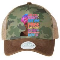 July 4th Didn't Set Me Free Juneteenth Legacy Tie Dye Trucker Hat