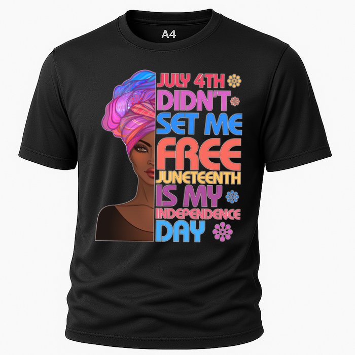 July 4th Didn't Set Me Free Juneteenth Performance Shirt