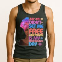 July 4th Didn't Set Me Free Juneteenth Tank Top