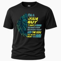 July Birthday Guy Has 3 Sides Sweet Funny Crazy  Performance Shirt