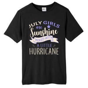 July Girls Are Sunshine Mixed With Hurricane Tall Fusion ChromaSoft Performance T-Shirt