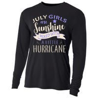 July Girls Are Sunshine Mixed With Hurricane Cooling Performance Long Sleeve Crew