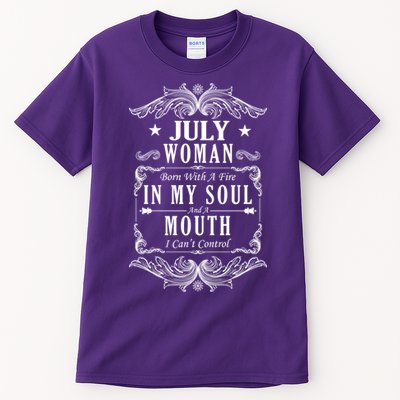 July Woman Funny Birthday Tall T-Shirt