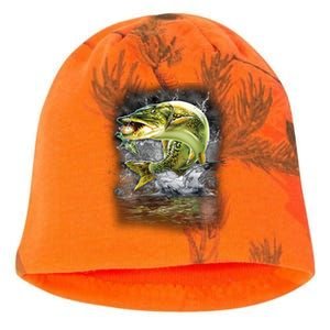 Jumping Muskie - Fishing Kati - Camo Knit Beanie