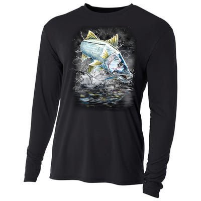 Jumping Snook - Fishing Cooling Performance Long Sleeve Crew