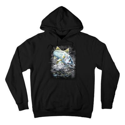 Jumping Snook - Fishing Tall Hoodie