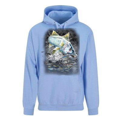 Jumping Snook - Fishing Unisex Surf Hoodie