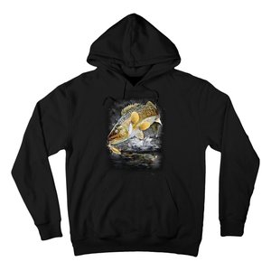 Jumping Walleye - Fishing Hoodie