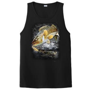 Jumping Walleye - Fishing PosiCharge Competitor Tank