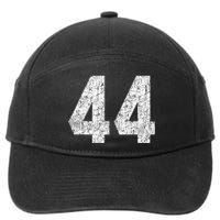 Jersey Uniform Number 44 Athletic Style Sports Graphic 7-Panel Snapback Hat