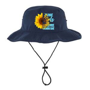 June Girls Are Sunshine Mixed With A Little Hurricane Legacy Cool Fit Booney Bucket Hat