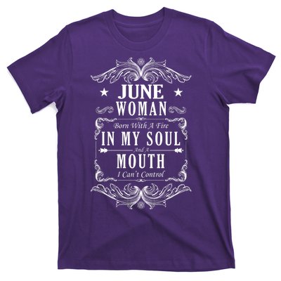 June Woman Funny Birthday T-Shirt