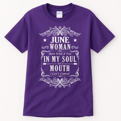 June Woman Funny Birthday Tall T-Shirt