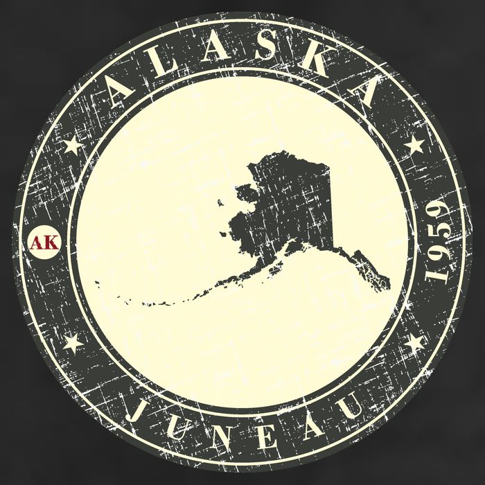 Juneau Alaska Retro Cool Comfort Performance Bucket Hat