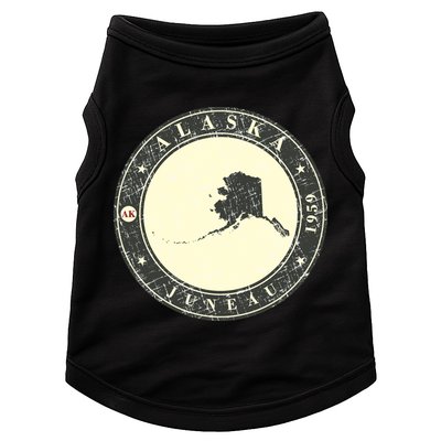 Juneau Alaska Retro Doggie Tank