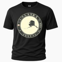 Juneau Alaska Retro Cooling Performance Crew T-Shirt