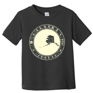 Juneau Alaska Retro Toddler T-Shirt