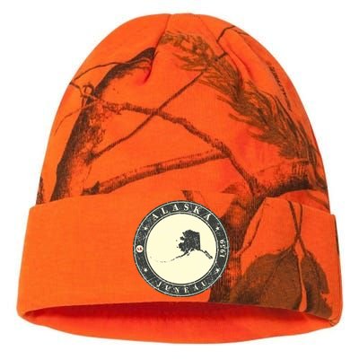 Juneau Alaska Retro Kati Licensed 12" Camo Beanie