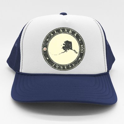 Juneau Alaska Retro Trucker Hat