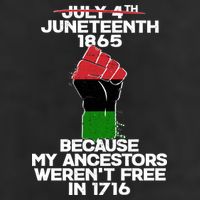 Juneteenth 1865 American African Freedom Day 7 Panel Mesh Trucker Snapback Hat