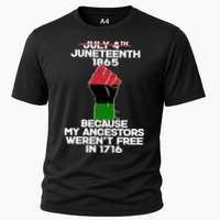 Juneteenth 1865 American African Freedom Day Cooling Performance Crew T-Shirt