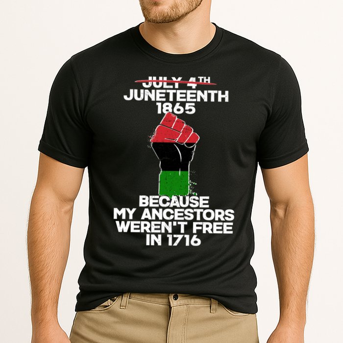 Juneteenth 1865 American African Freedom Day Cooling Performance Crew T-Shirt