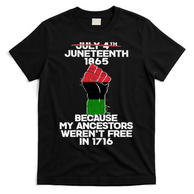 Juneteenth 1865 American African Freedom Day T-Shirt