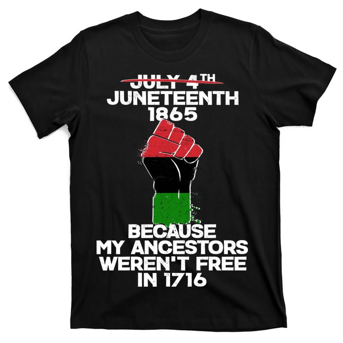 Juneteenth 1865 American African Freedom Day T-Shirt