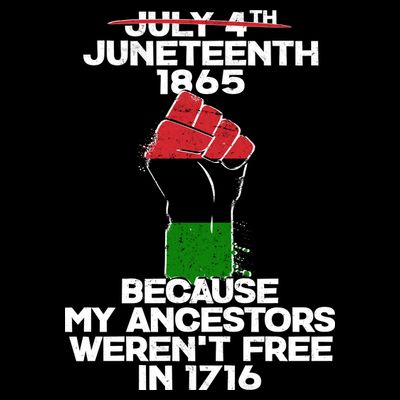 Juneteenth 1865 American African Freedom Day T-Shirt