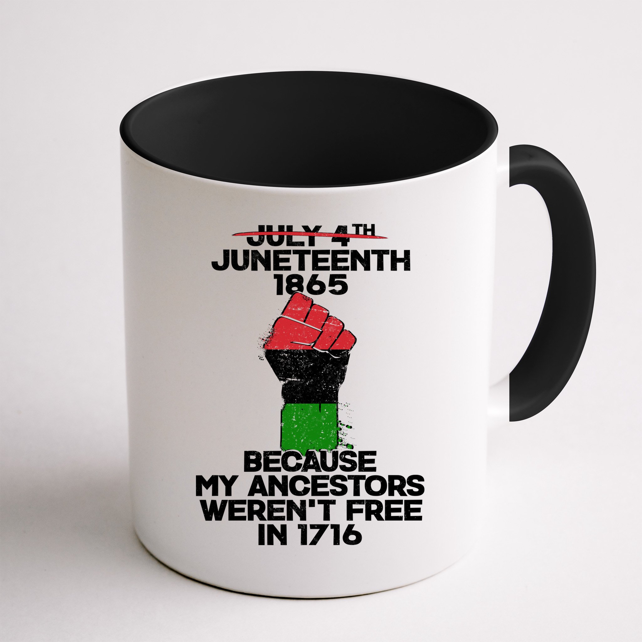 Juneteenth 1865 American African Freedom Day Mug