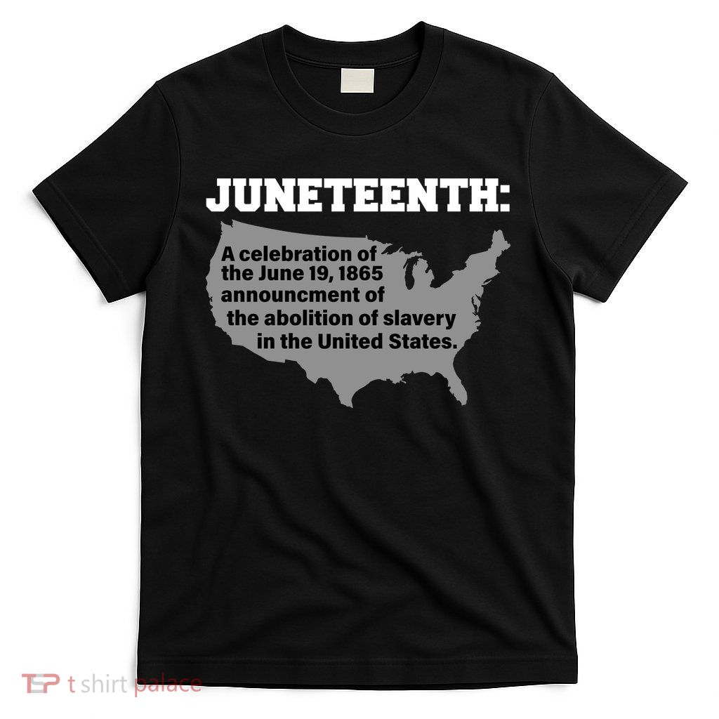 Juneteenth 1865 Celebrates Black African American T-Shirt