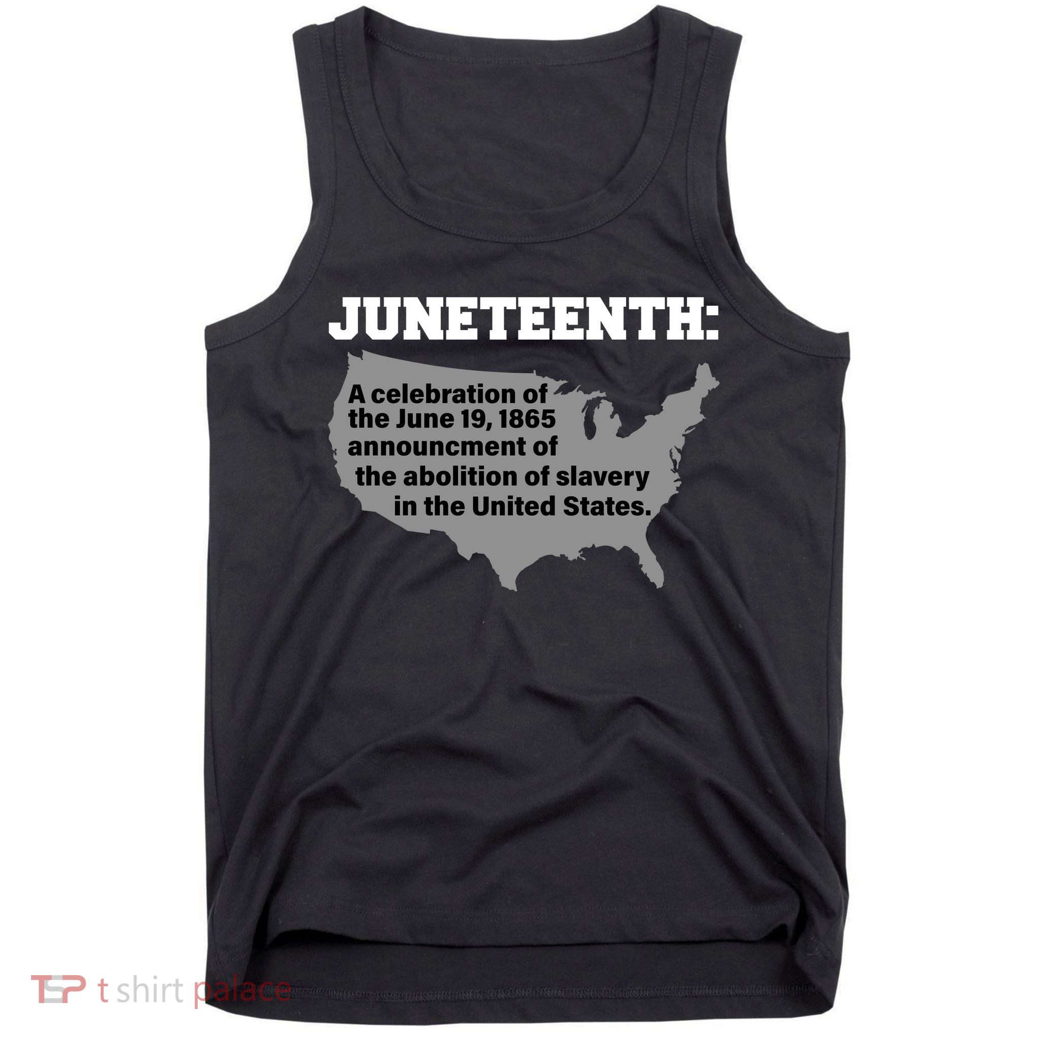 Juneteenth 1865 Celebrates Black African American Tank Top