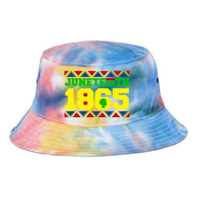 Juneteenth 1865 Independence Day Tie Dye Newport Bucket Hat