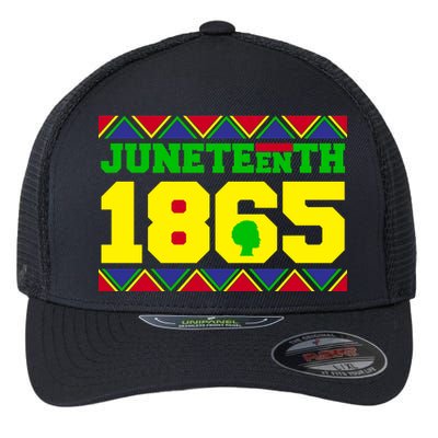 Juneteenth 1865 Independence Day Flexfit Unipanel Trucker Cap