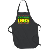 Juneteenth 1865 Independence Day Full-Length Apron With Pockets