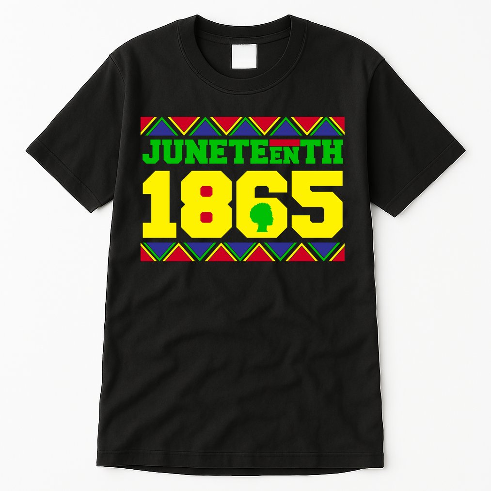 Juneteenth 1865 Independence Day Tall T-Shirt