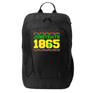 Juneteenth 1865 Independence Day City Backpack