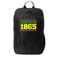 Juneteenth 1865 Independence Day City Backpack