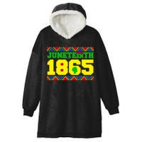 Juneteenth 1865 Independence Day Hooded Wearable Blanket